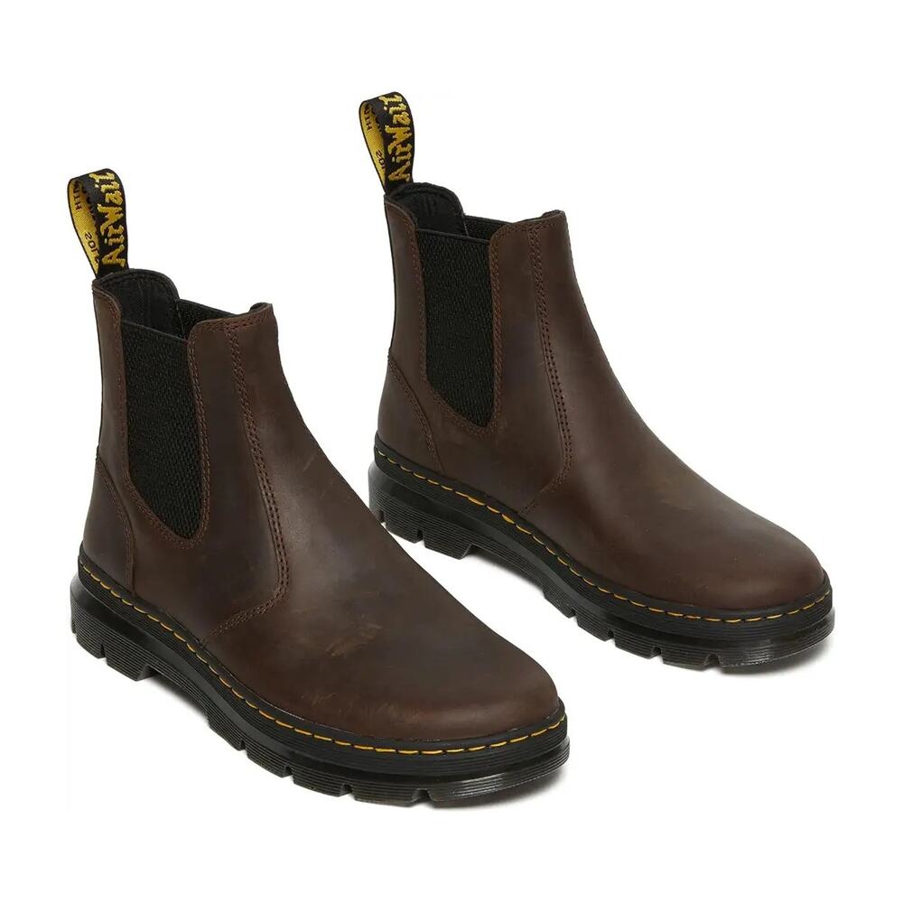 Dr. Martens Brown Ankle Boots